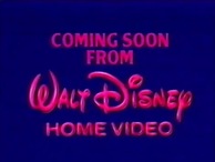 The blue background "Coming Soon from Walt Disney Home Video" variant.