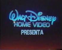 Walt Disney Home Video PRESENTA, from an Italian tape.