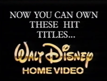 Now you can own these hit titles...a variant of the 1991 logo!