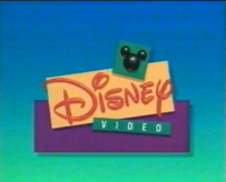 A "VIDEO" version of the Disney Videos logo that appears on Italian tapes.