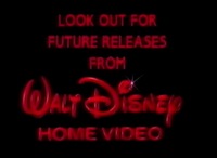 The "Look Out for Future Releases from Walt Disney Home Video" variant.