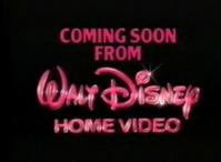 The "Coming Soon from Walt Disney Home Video" variant.