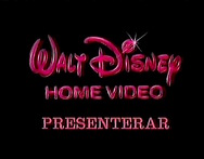 Walt Disney Home Video PRESENTERAR, from 🇸🇪Swedish🇸🇪 tapes.